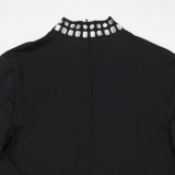 Women beaded casual party jumpsuit