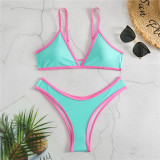 Women Solid Bikini Swimwear
