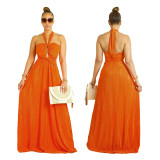 Women's Multi-Wearing Pleated Swing Dress