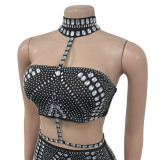 Women Sleeveless Beaded Dress