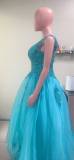 Bride Princess Fantasy Chic V-Neck Puffy Wedding Dress（Processing time need 3-6 days）