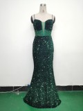 Women Palace Fishbone Vest Beaded Customized Strapless Evening Dress