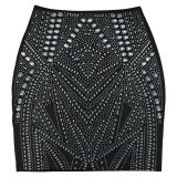 Women Sleeveless Beaded Dress