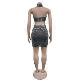 Women Sleeveless Beaded Dress