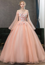 Women Tutu Maxi Evening Dress（Processing time need 3-6 days）