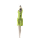 Fashionable Sexy Casual Solid Color Printed Strap Patchwork Puff Dress