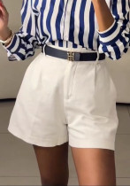 Women Casual Cargo Shorts (Without Belt) Women Casual Cargo Shorts (Without Belt)