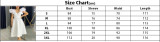 Summer Style Ruffle V-Neck High Waist A-Line Formal Party Dress