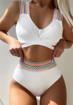 Sexy Swimsuit Women's High Waist Two Piece Beach Bikini Sexy Swimsuit Women's High Waist Two Piece Beach Bikini