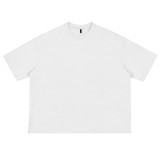 Men's Short Sleeve Solid Color Cotton T-Shirt