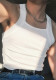 Men Solid Tank Top