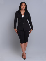 Women Blazer and Shorts two-piece suit Women Blazer and Shorts two-piece suit