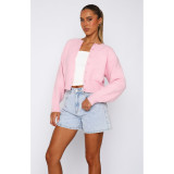 Women Casual Solid Top Sweater