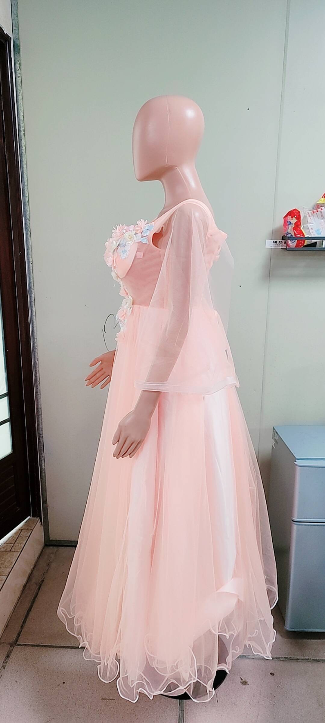 Women Tutu Maxi Evening Dress(Processing time need 3-6 days)