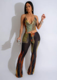 Women Sexy Print Jumpsuit