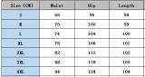 Women's Casual Pants Ladies Black Color Imitation Leather Patchwork Trousers