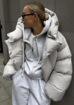 Women Winter Style Street Hooded Padding Jacket Women Winter Style Street Hooded Padding Jacket