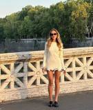 Sexy Tight Fitting Ruffle Knitting Long-Sleeved Autumn And Winter Dress