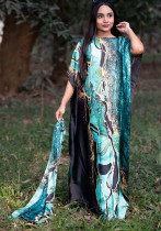 Women Print Sexy Beach Cover-up Women Print Sexy Beach Cover-up