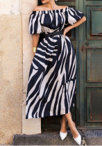 Women printed Off Shoulder Maxi dress Women printed Off Shoulder Maxi dress