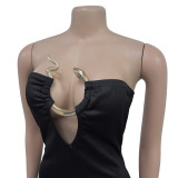 Women Solid off Shoulder Jumpsuit