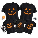 Halloween Pumpkin Parent-child Family Outfit Summer Mother and Daughter Outfit