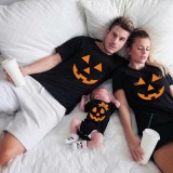 Halloween Pumpkin Parent-child Family Outfit Summer Mother and Daughter Outfit