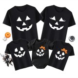 Halloween Pumpkin Parent-child Family Outfit Summer Mother and Daughter Outfit