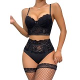 Sexy Bikini lingerie temptation bra briefs two-piece set