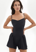 Women Casual Suspender Bodysuit Fitness Yoga Romper Women Casual Suspender Bodysuit Fitness Yoga Romper