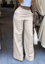 Autumn Casual Pants Wide-Leg Fashion Trousers