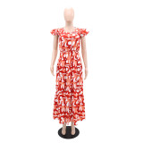 Women Casual Slit Button Dress