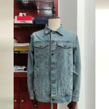 Men's Denim Jacket American Trendy Men's Jacket Denim Jacket
