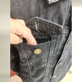 Men's Denim Jacket American Trendy Men's Jacket Denim Jacket