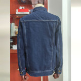 Men's Denim Jacket American Trendy Men's Jacket Denim Jacket