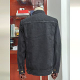 Men's Denim Jacket American Trendy Men's Jacket Denim Jacket