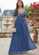Women Short-sleeved evening dress