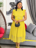 Women's Africa Plus Size Fashion Elegant Dress