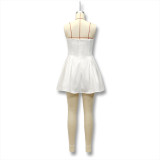 Women Solid Strapless Dress