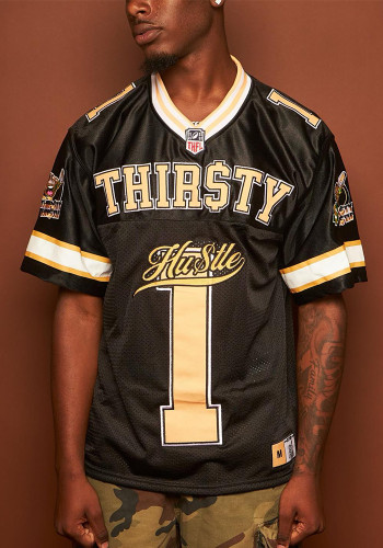 Men's Loose V-Neck Sports T-Shirts