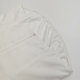Women Solid Strapless Dress