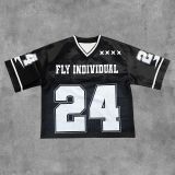 Men's Loose V-Neck Sports T-Shirts