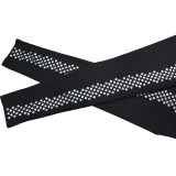 Women Long Sleeve Backless Slit Dress