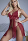 Women Red Dress Sexy Lingerie