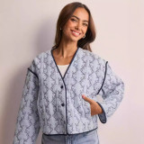 Women Casual Printed Jacket