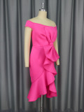 Women Halter Backless Sexy Formal Party Cocktail Dress