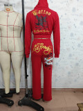 Women's Casual Street Print 2-Piece Tracksuits