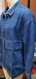 Women Retro Classic Loose Denim Casual Jacket