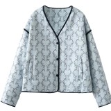 Women Casual Printed Jacket
