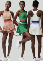 Women Sports Fitness Yoga Wear Badminton Tennis Two Piece Set